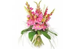 Bouquet De Fleurs Rose Eclatant