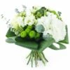Bouquet De Fleurs Sobre Blanc "Castres"