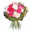 Bouquet De Roses Blanches Et Roses Dolce Vita