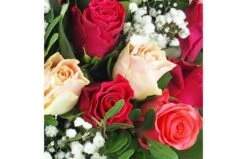 Bouquet Rond De Roses "Lyon" -L’Agitateur Floral Soldes bouquet rond de roses lyon 2
