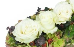 Devant -L’Agitateur Floral Soldes chemin de roses blanches eschyle 1