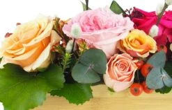 Composition Allongée De Rose "Sao Polo" -L’Agitateur Floral Soldes composition allongee de rose sao polo 1