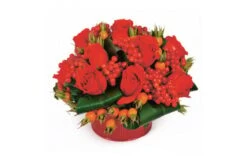 Composition De Fleurs Rouges Malaga