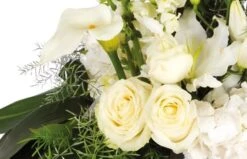 Composition De Lys Blancs Victoire -L’Agitateur Floral Soldes composition de lys blancs victoire 2