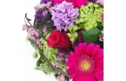 Composition Florale Fuchsia & Mauve "Vancouver" -L’Agitateur Floral Soldes composition florale fuchsia mauve vancouver 2