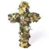 Croix En Fleurs De Deuil Universel