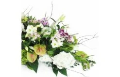 Dessus De Cercueil Rose, Mauve & Blanc "Calliope" -L’Agitateur Floral Soldes dessus de cercueil rose mauve blanc calliope 2