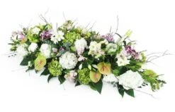 Dessus De Cercueil Rose, Mauve & Blanc "Calliope"