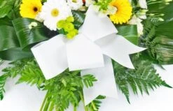 Gerbe De Fleurs Jaunes Oranges & Blanches -L’Agitateur Floral Soldes gerbe de fleurs jaunes oranges blanches 3