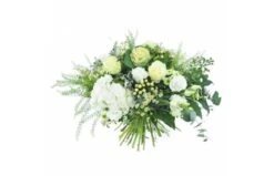 Grand Bouquet De Fleurs Blanc & Vert "Braga"