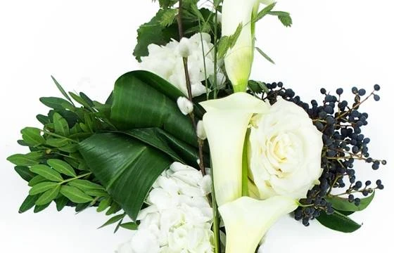 Petite Croix De Fleurs Piquées "Mercure" 2 Petite Croix De Fleurs Piquées "Mercure" – Image 2