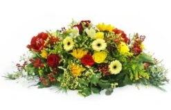 Raquette Fleurs Colorées "Thucydide"